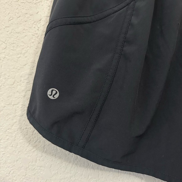 LULULEMON Womens Tracker Short V 4" Inseam #W7AA6S Black - Picture 3 of 9